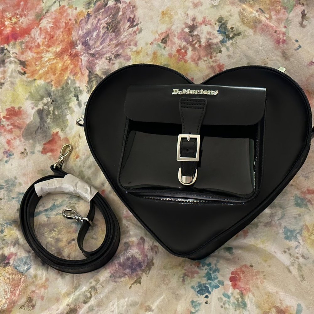 Dr. Martens Heart Shaped Leather Backpack